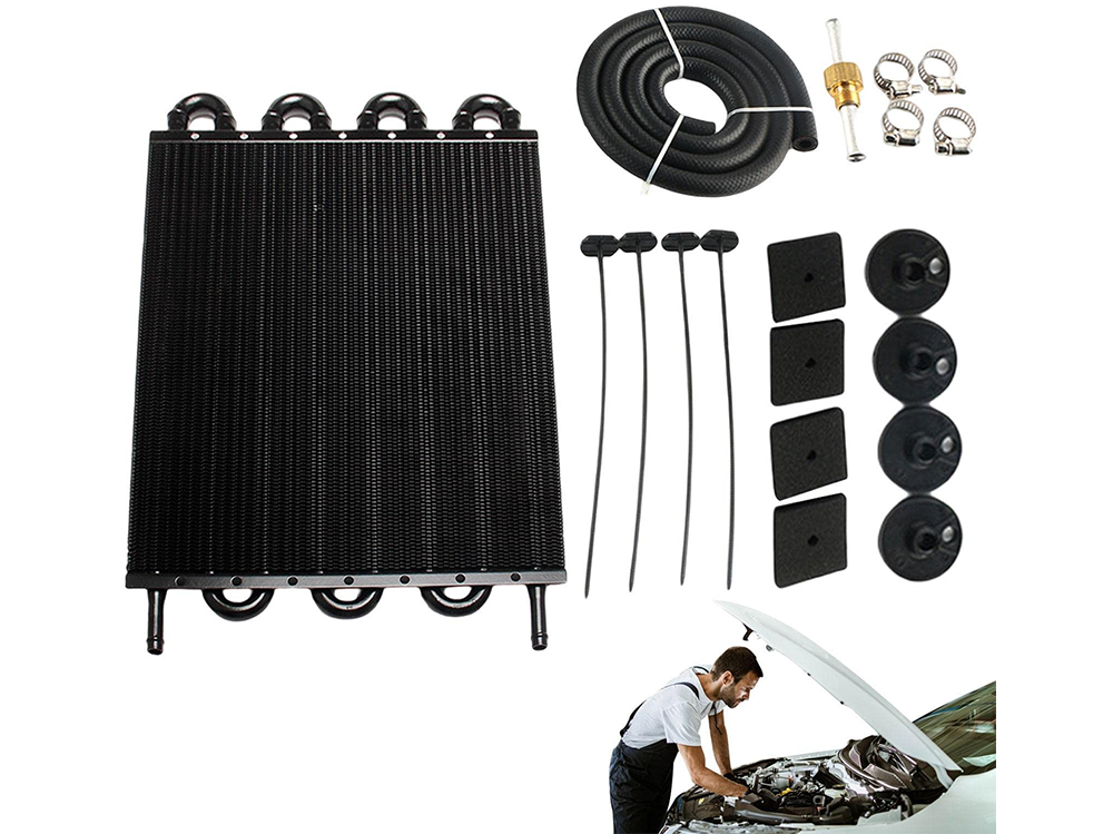 Engine Oil Cooler Radiator 8 Rows Kit