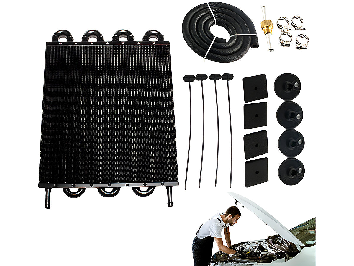 Engine Oil Cooler Radiator 8 Rows Kit