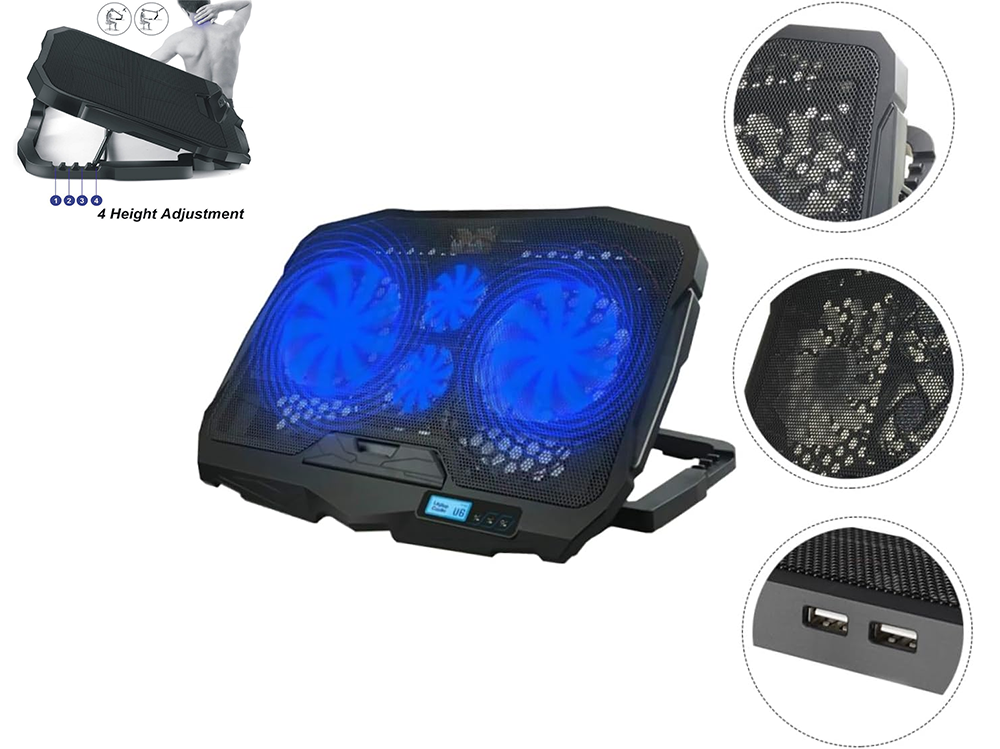 Laptop Cooler Gaming Cooling Pad