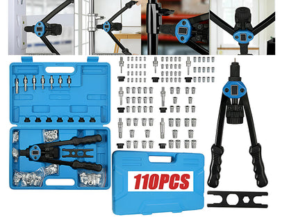 110pcs Rivet Nut Rivnut Tool Kit