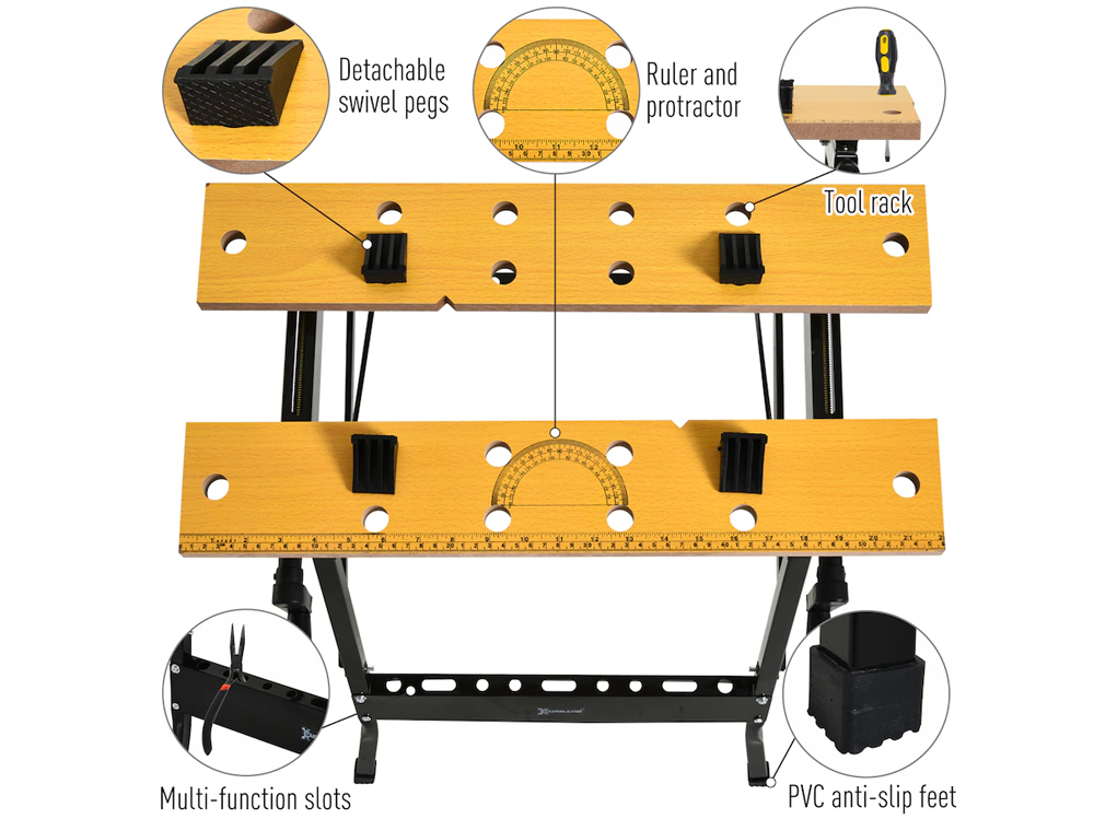 Adjustable Work Bench