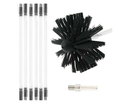 Chimney Cleaning Brush Kit