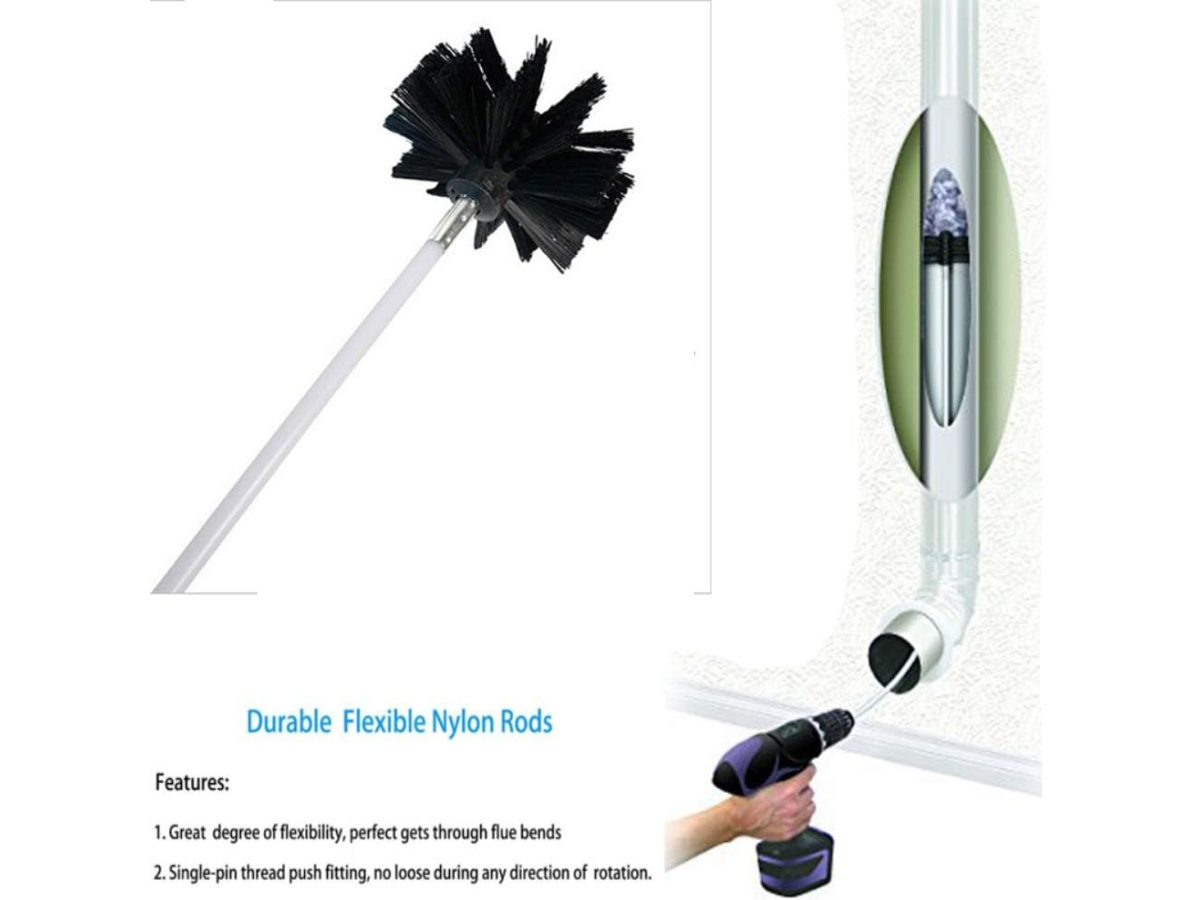 Chimney Cleaning Brush Kit