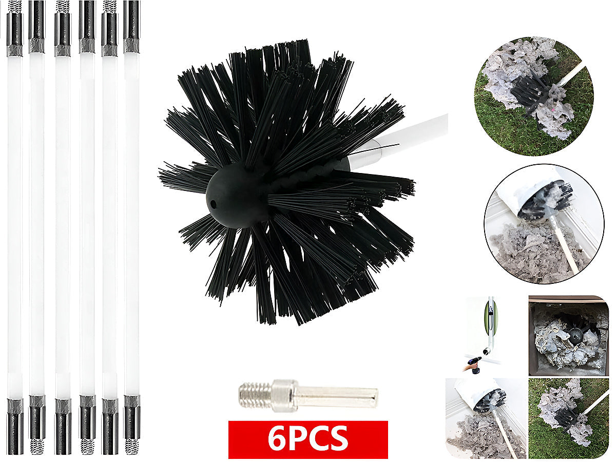 Chimney Cleaning Brush Kit