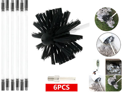 Chimney Cleaning Brush Kit