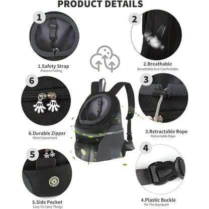 Pet Cat Carrier Backpack Bag Travel Pet Carrier