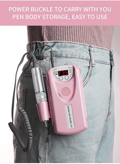 Nail Drill, Cordless Electric Files Rechargeable