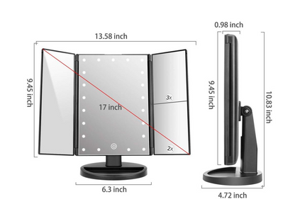 LED Makeup Mirror with 22 LED Lights