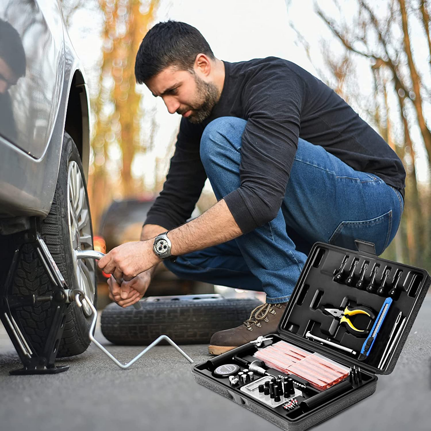 Tyre Puncture Repair Kit