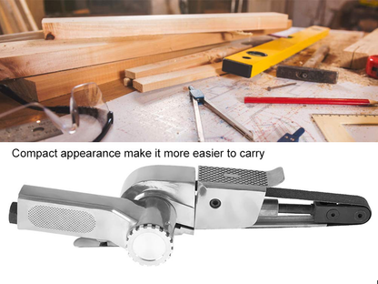 Air Belt Sander with Sanding Belts (Pneumatic Tool)