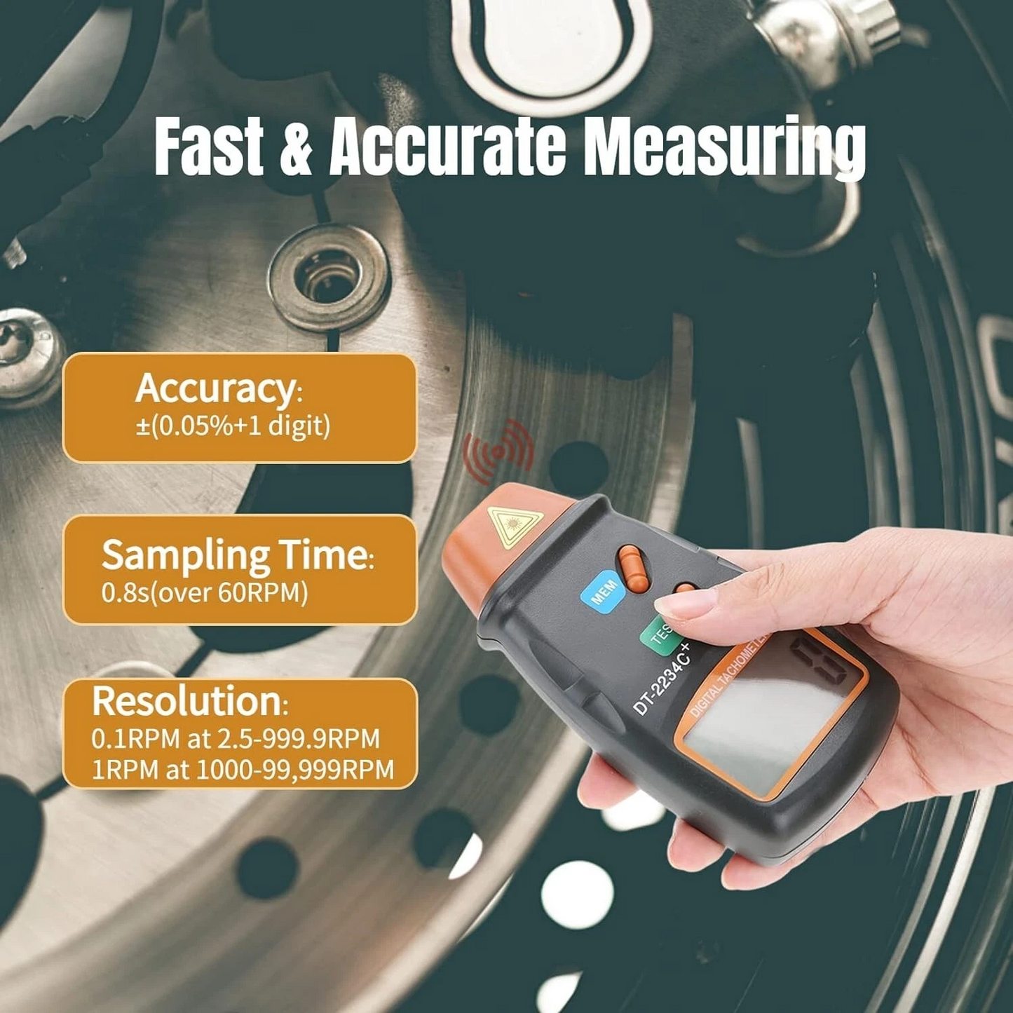 Digital Tachometer Engine digital speedometer
