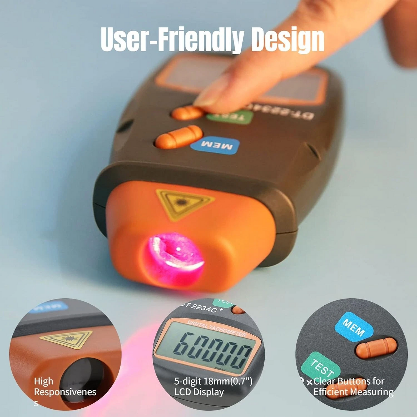 Digital Tachometer Engine digital speedometer