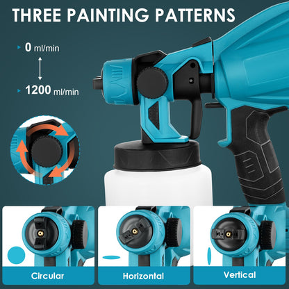 Cordless Spray Gun Paint Sprayer