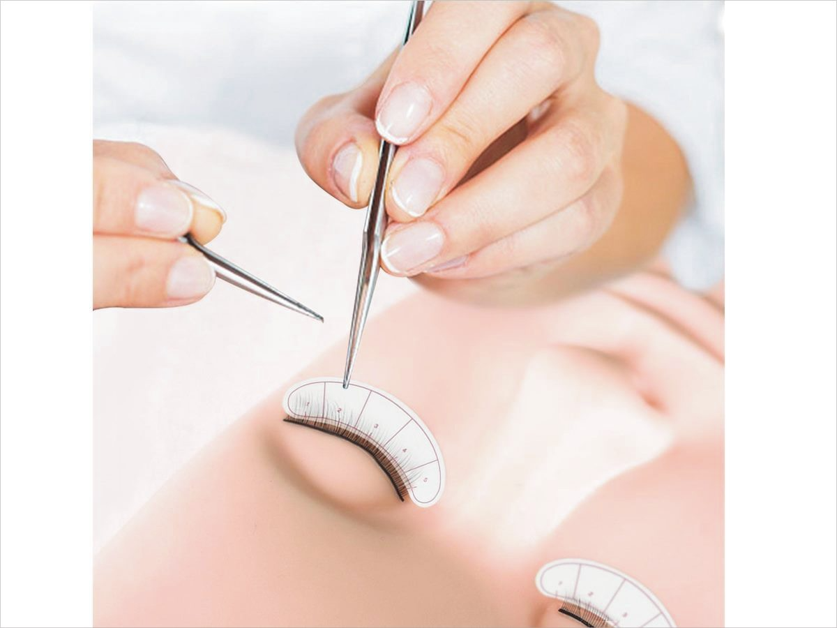 Eye Lash Extensions Kit 12 Pcs Eyelash Extension