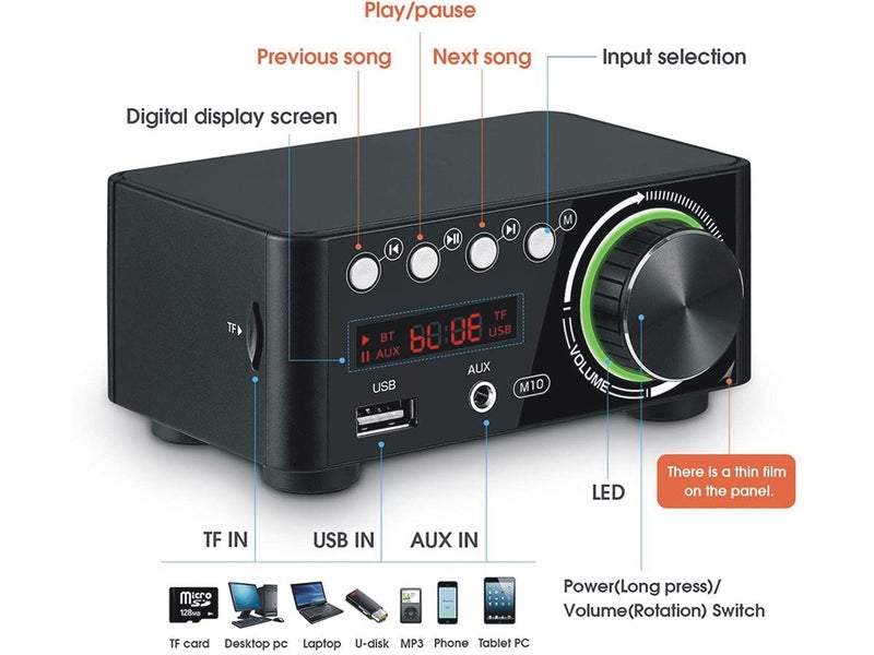 Stereo Amplifier Hi-Fi