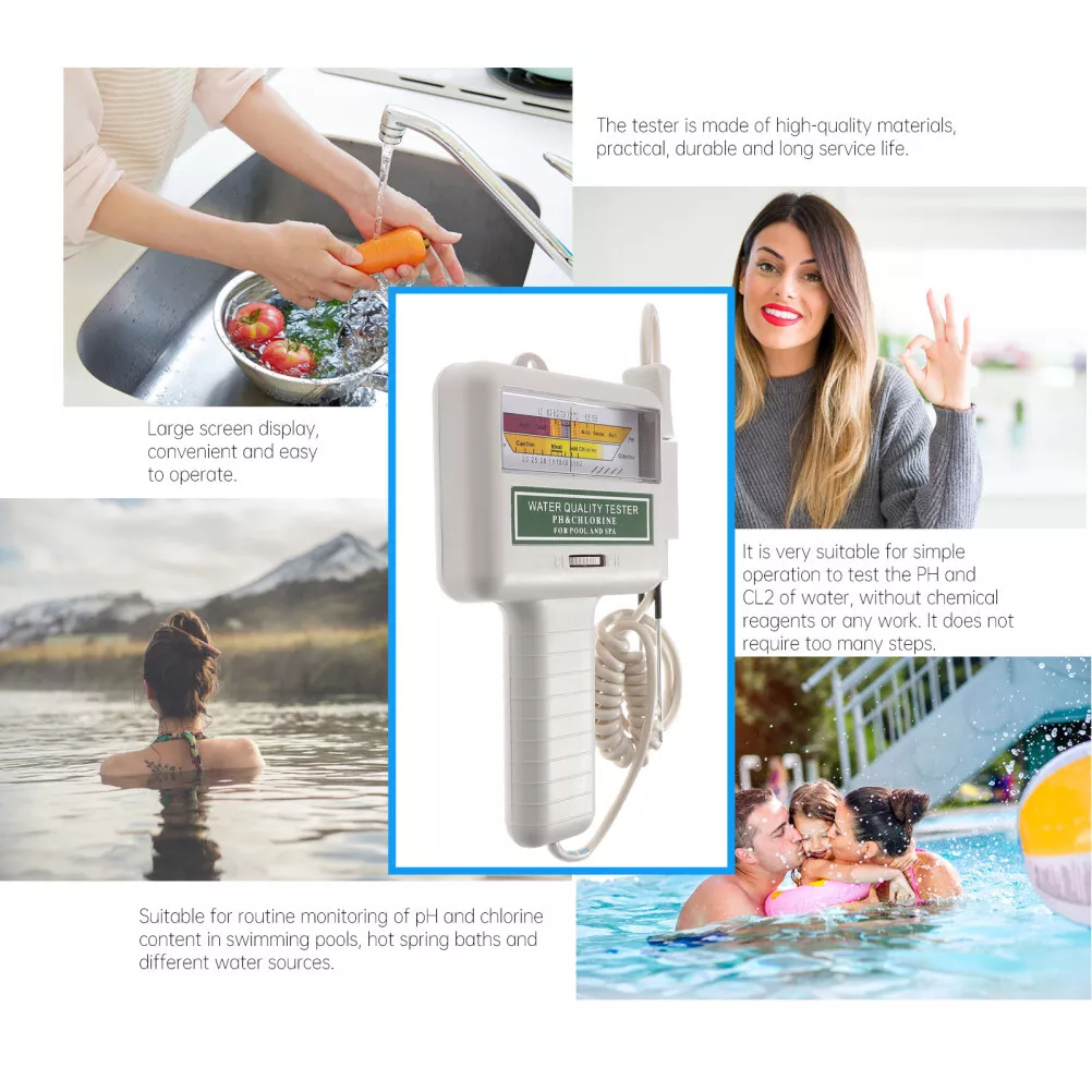 PH Meter Chlorine Tester Water Quality Tester