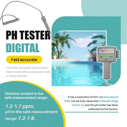 PH Meter Chlorine Tester Water Quality Tester