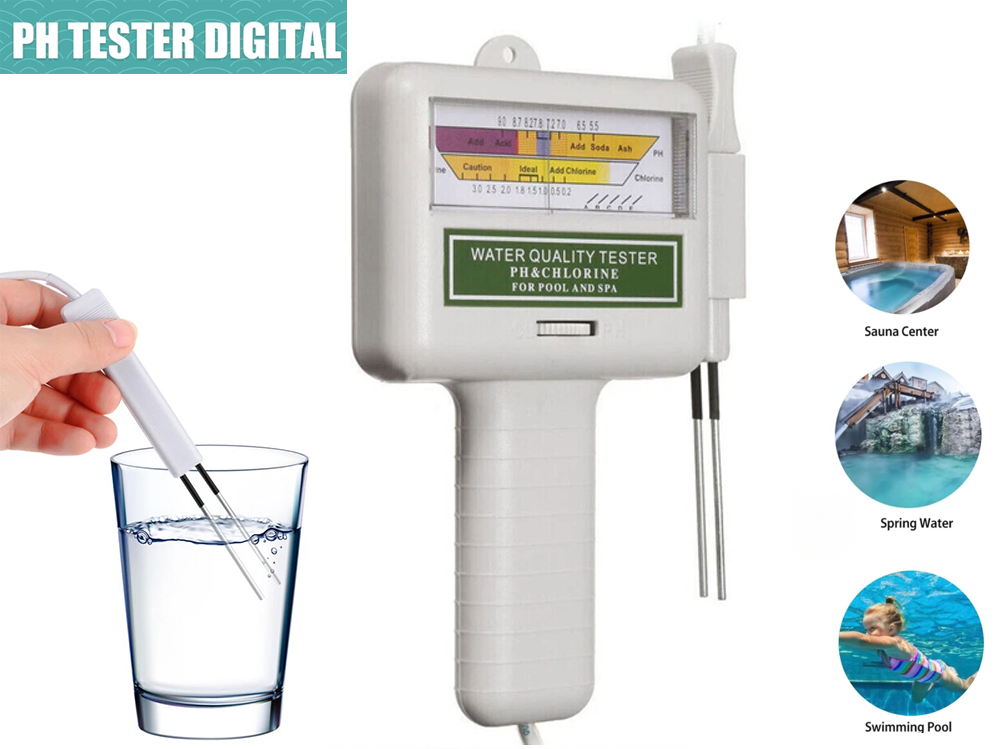 PH Meter Chlorine Tester Water Quality Tester