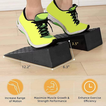 2Pcs Yoga Squat Wedge Anti-Slip Exercise Block for Pilates Fitness