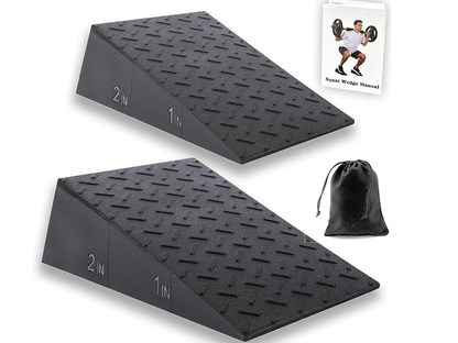 2Pcs Yoga Squat Wedge Anti-Slip Exercise Block for Pilates Fitness