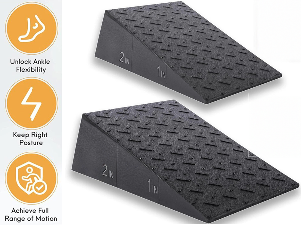 2Pcs Yoga Squat Wedge Anti-Slip Exercise Block for Pilates Fitness