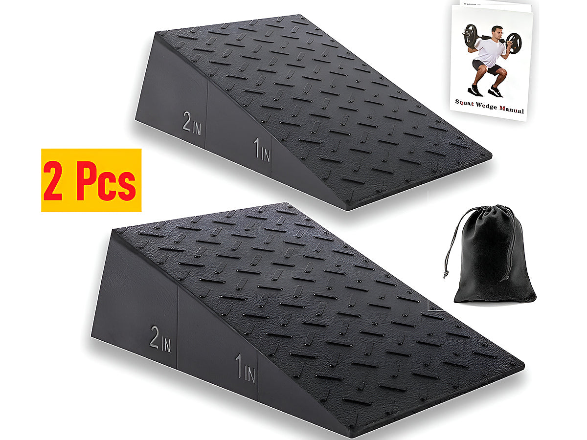 2Pcs Yoga Squat Wedge Anti-Slip Exercise Block for Pilates Fitness