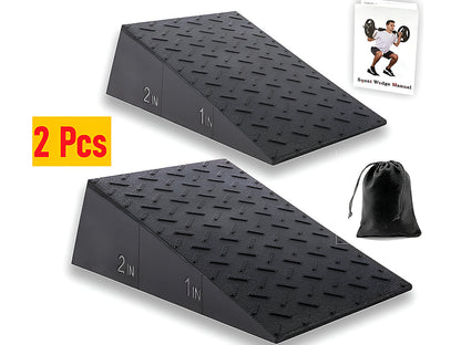 2Pcs Yoga Squat Wedge Anti-Slip Exercise Block for Pilates Fitness