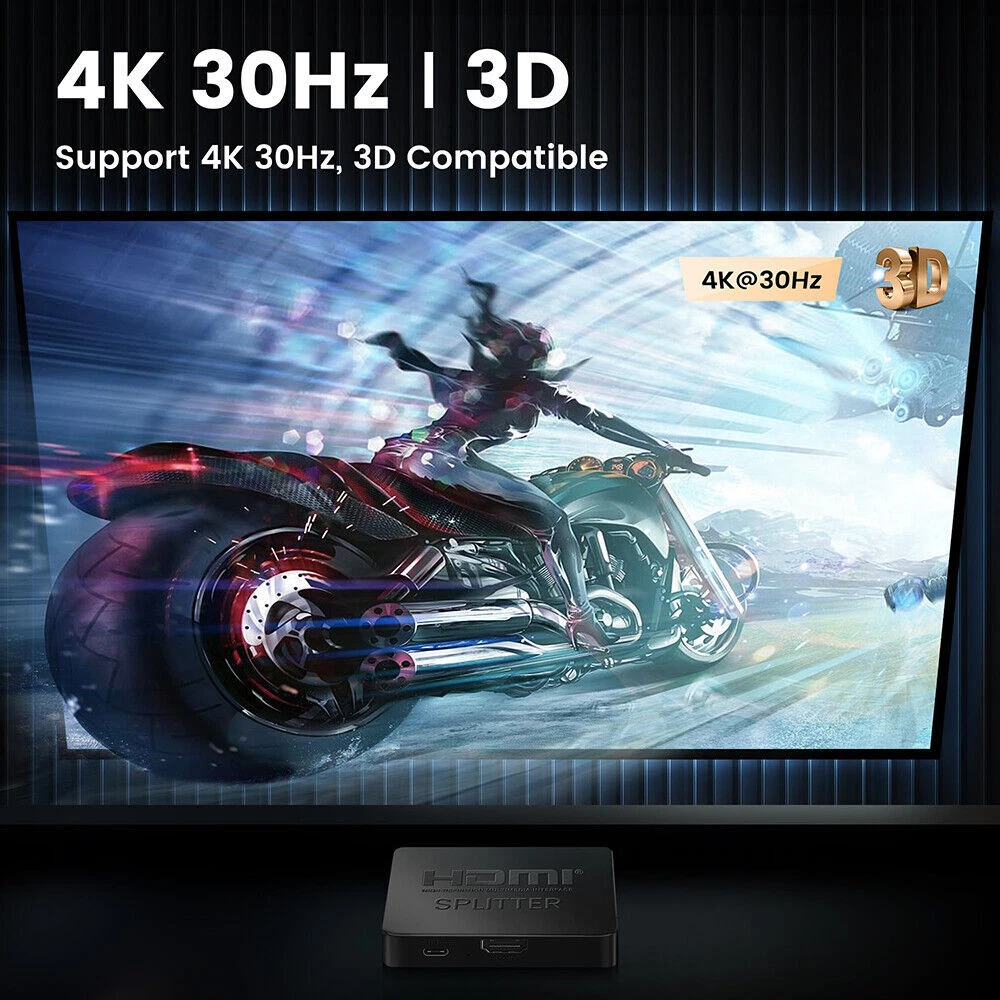 HDMI Splitter 1 in 2 Out