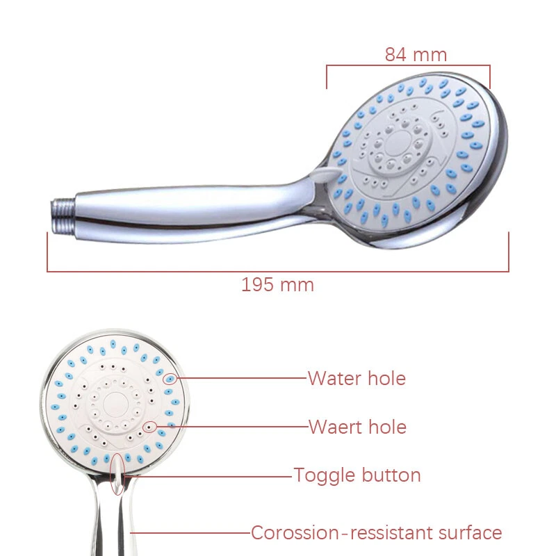 High Pressure Handheld Shower Head