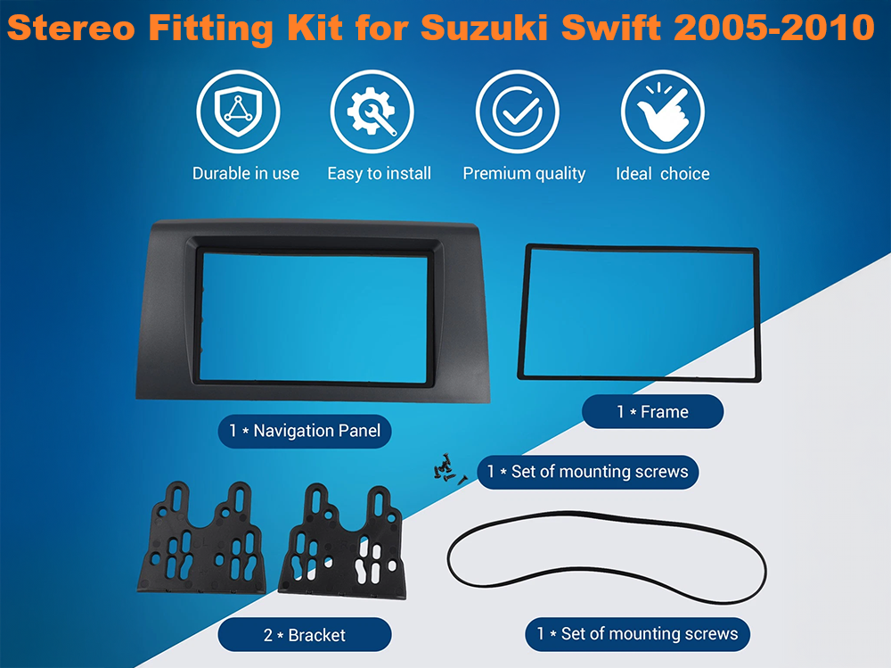 Stereo Fitting Kit for Suzuki Swift 2005-2010