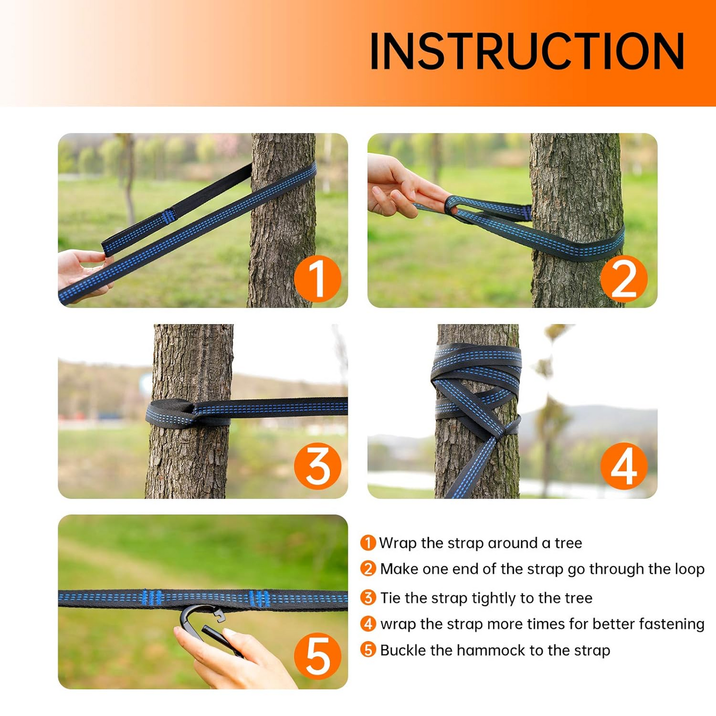 Portable Outdoor Camping Hammock