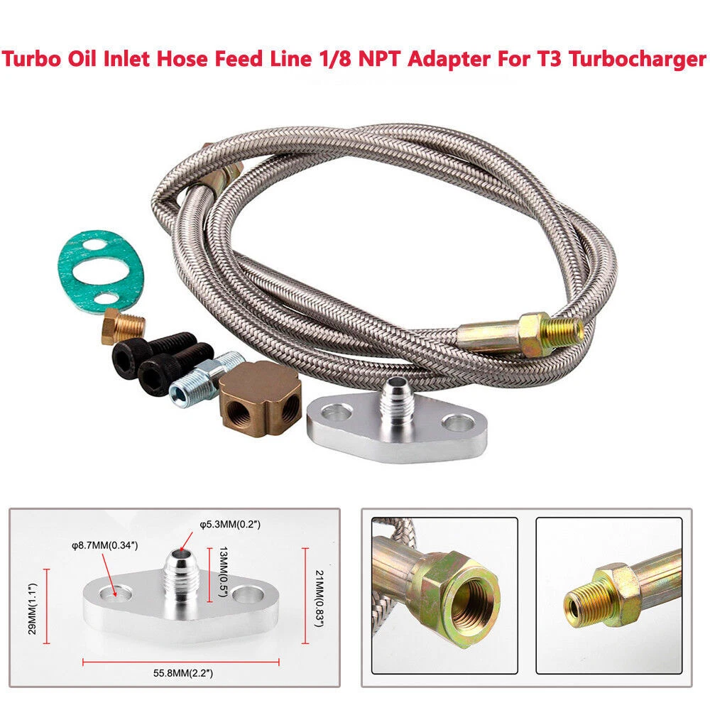 Turbo Oil Feed Line Kit