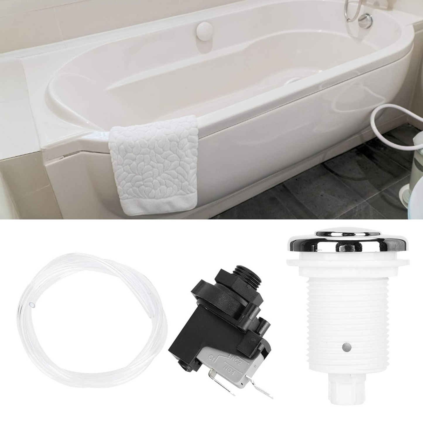 Air Switch for Spa Pool Air Pressure Switch Knob Bath Spa