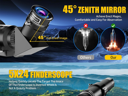 Portable Astronomical Telescope with Tripod