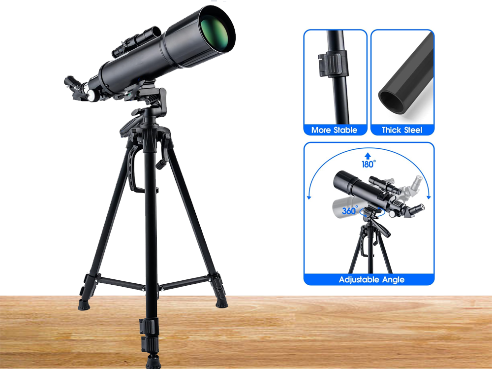 Portable Astronomical Telescope with Tripod