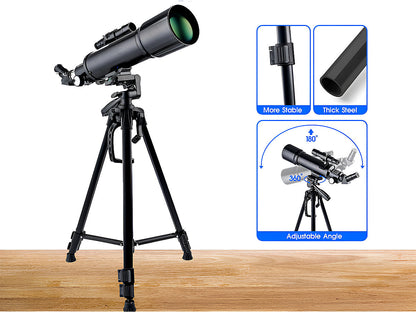 Portable Astronomical Telescope with Tripod