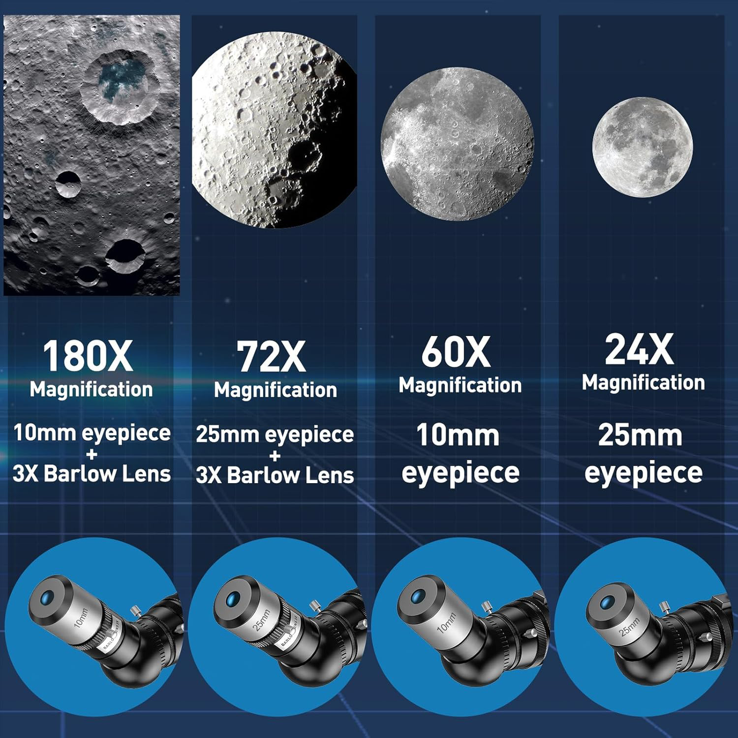 Portable Astronomical Telescope with Tripod