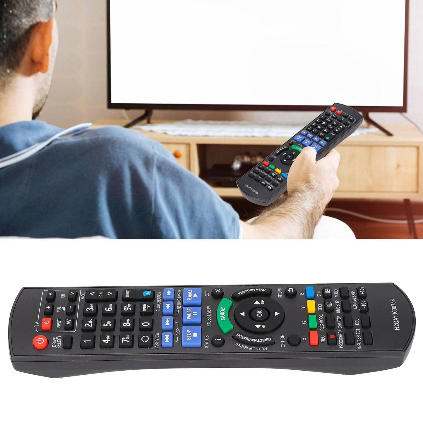 Panasonic N2QAYB000579 Blu-ray Player remote
