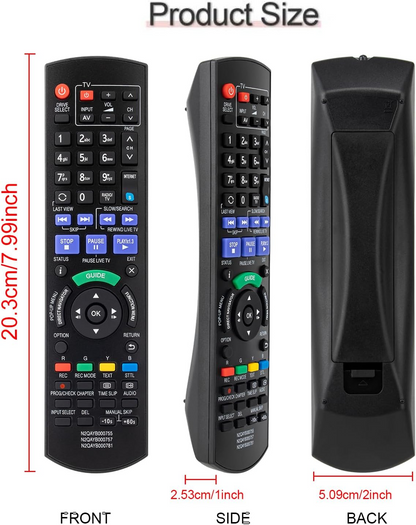 Panasonic N2QAYB000579 Blu-ray Player remote