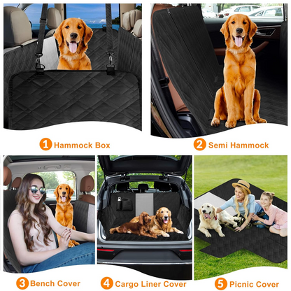 Waterproof & Scratch Proof Dog Car Seat Cover