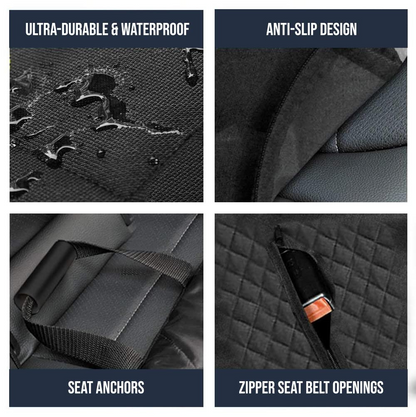 Waterproof & Scratch Proof Dog Car Seat Cover