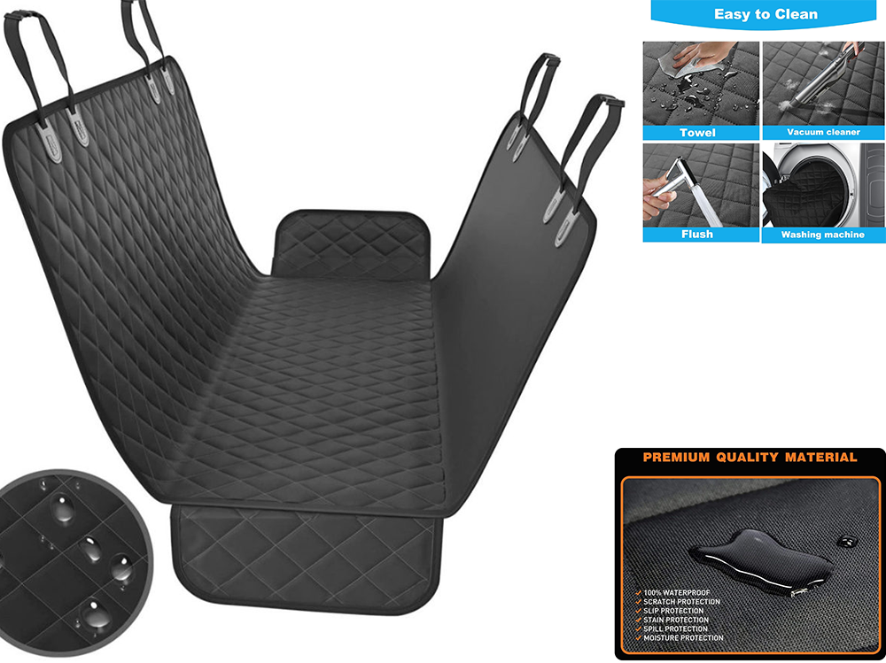 Waterproof & Scratch Proof Dog Car Seat Cover