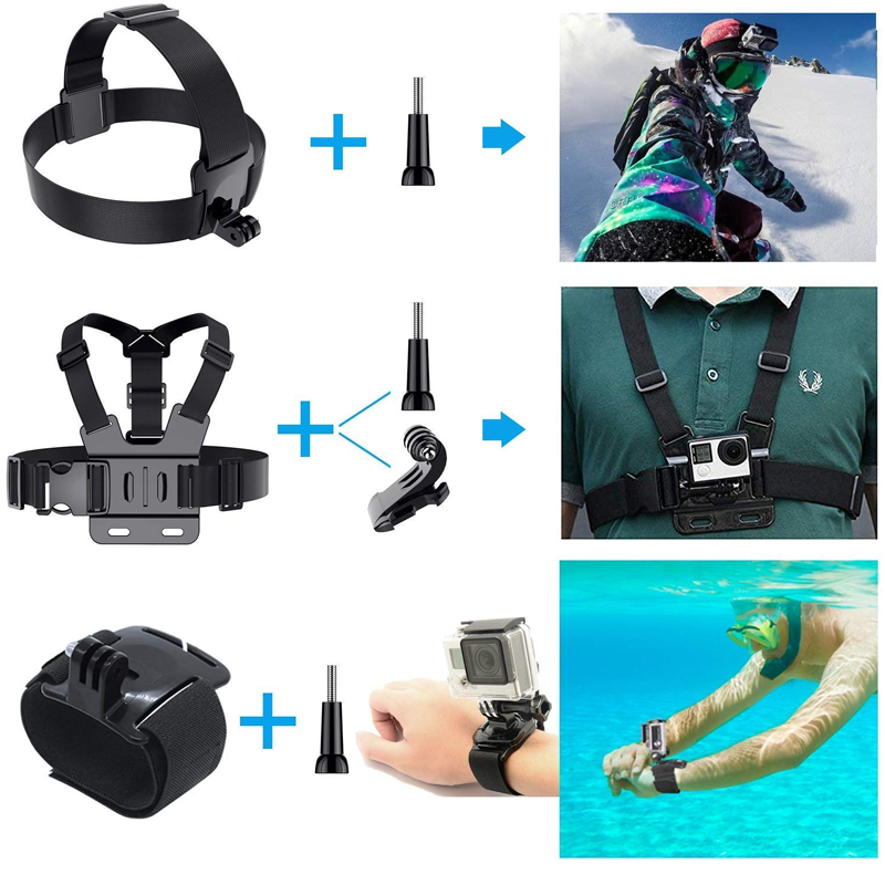 Action Camera Accessories 49-in-1