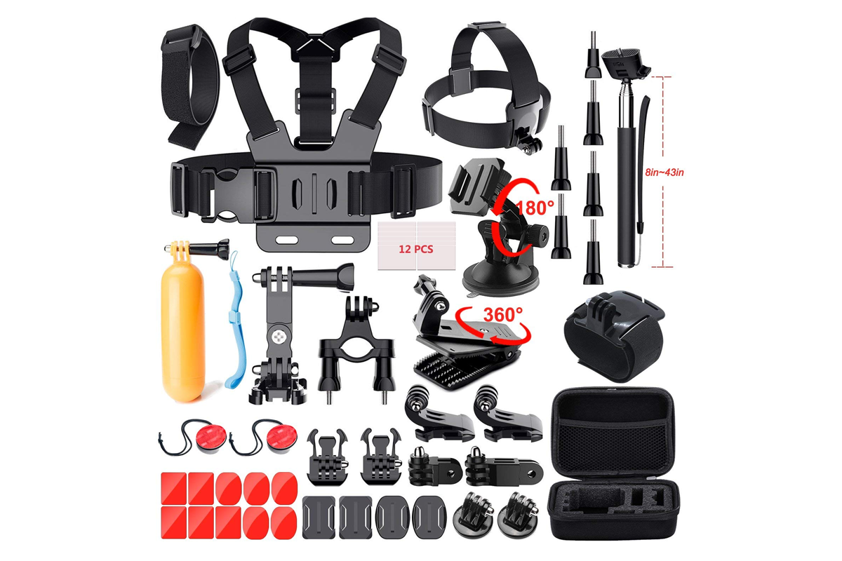Action Camera Accessories 49-in-1