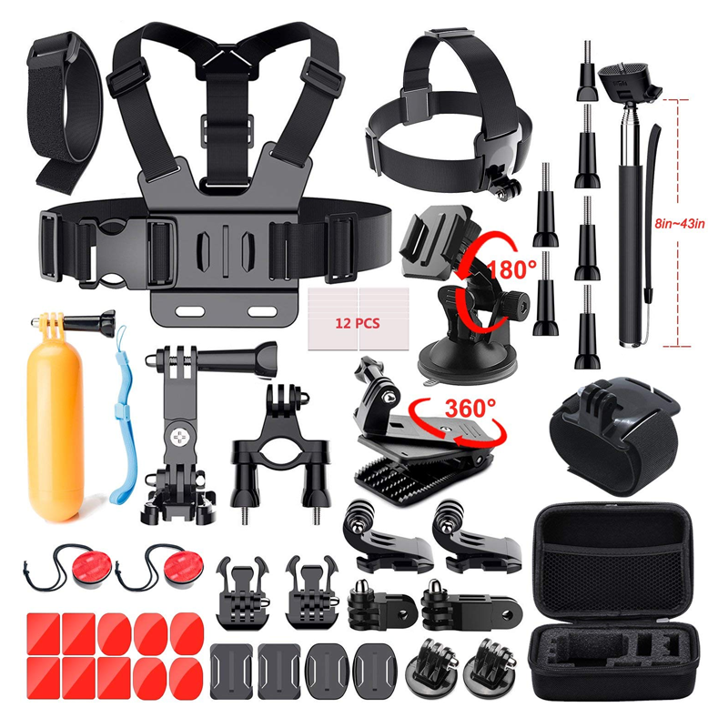 Action Camera Accessories 49-in-1