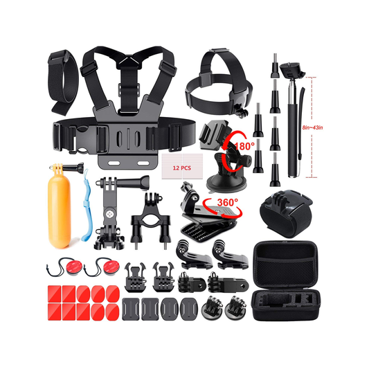 Action Camera Accessories 49-in-1