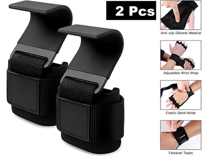 Weight Lifting Power Lifting Hooks - pair
