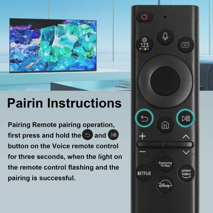Samsung TV Remote Solar Smart TV Remote Repalcement voice Control