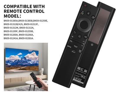 Samsung TV Remote Solar Smart TV Remote Repalcement voice Control