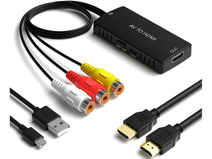 RCA to HDMI Adapter AV to HDMI Adapter